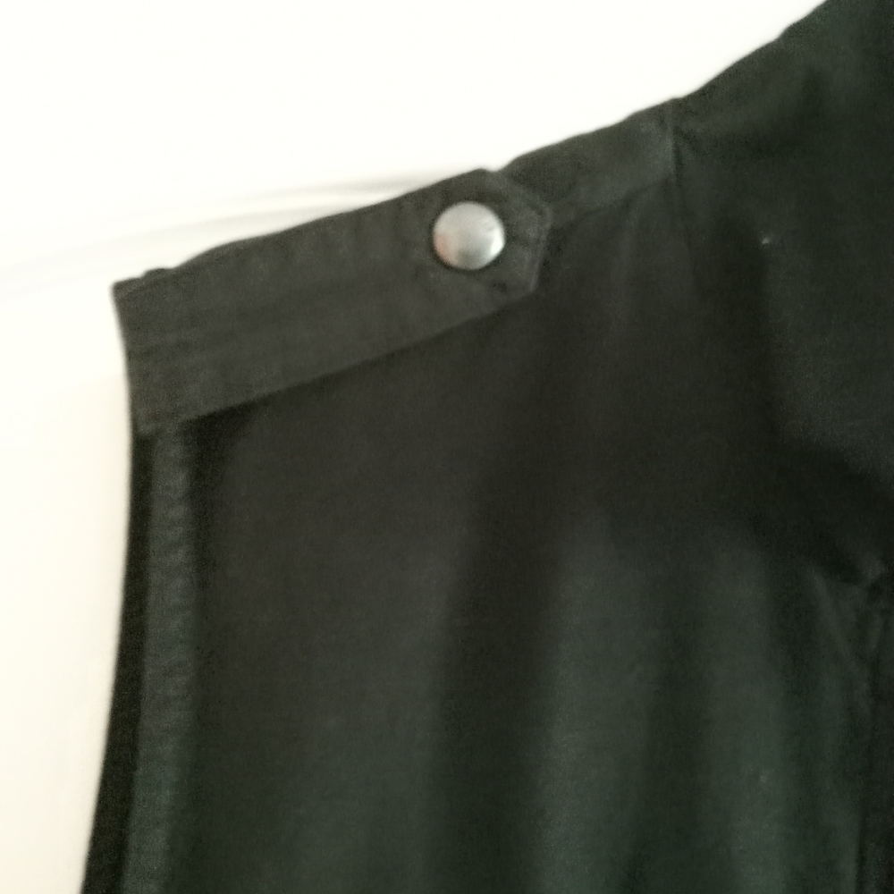 Lucky Brand Zip Snap Drawstring Cargo Pocket Vest Sz XL - Picture 4 of 5